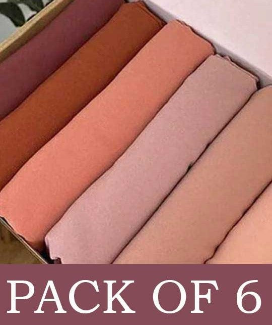 PACK OF 6 HIJABS