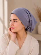 RANDOME PACK OF 3 HIJABS WITH 3 TUBE CAPS
