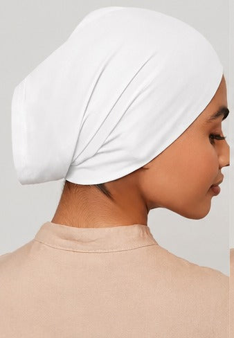 PURE WHITE TUBE CAP