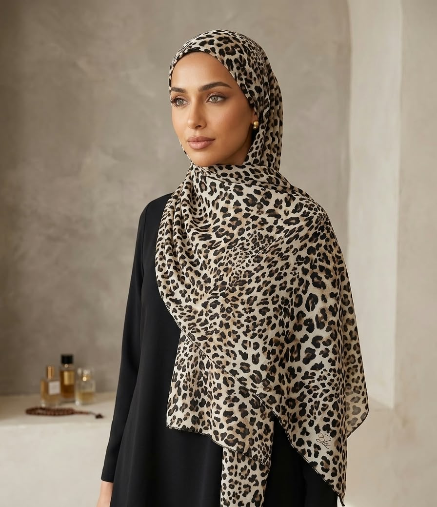 LEOPARD PRINT HIJAB