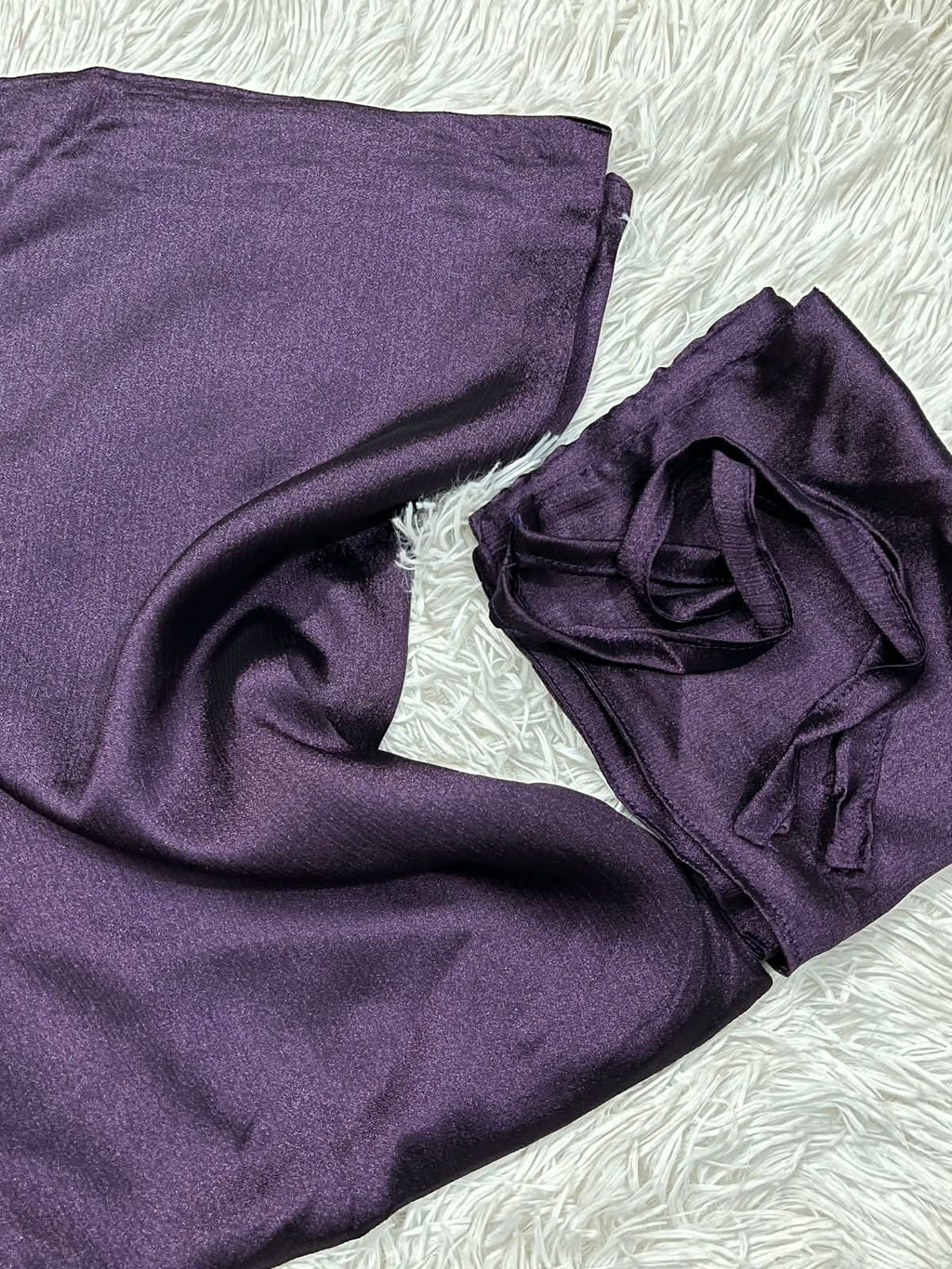 SILK HIJAB WITH NIQAB SET