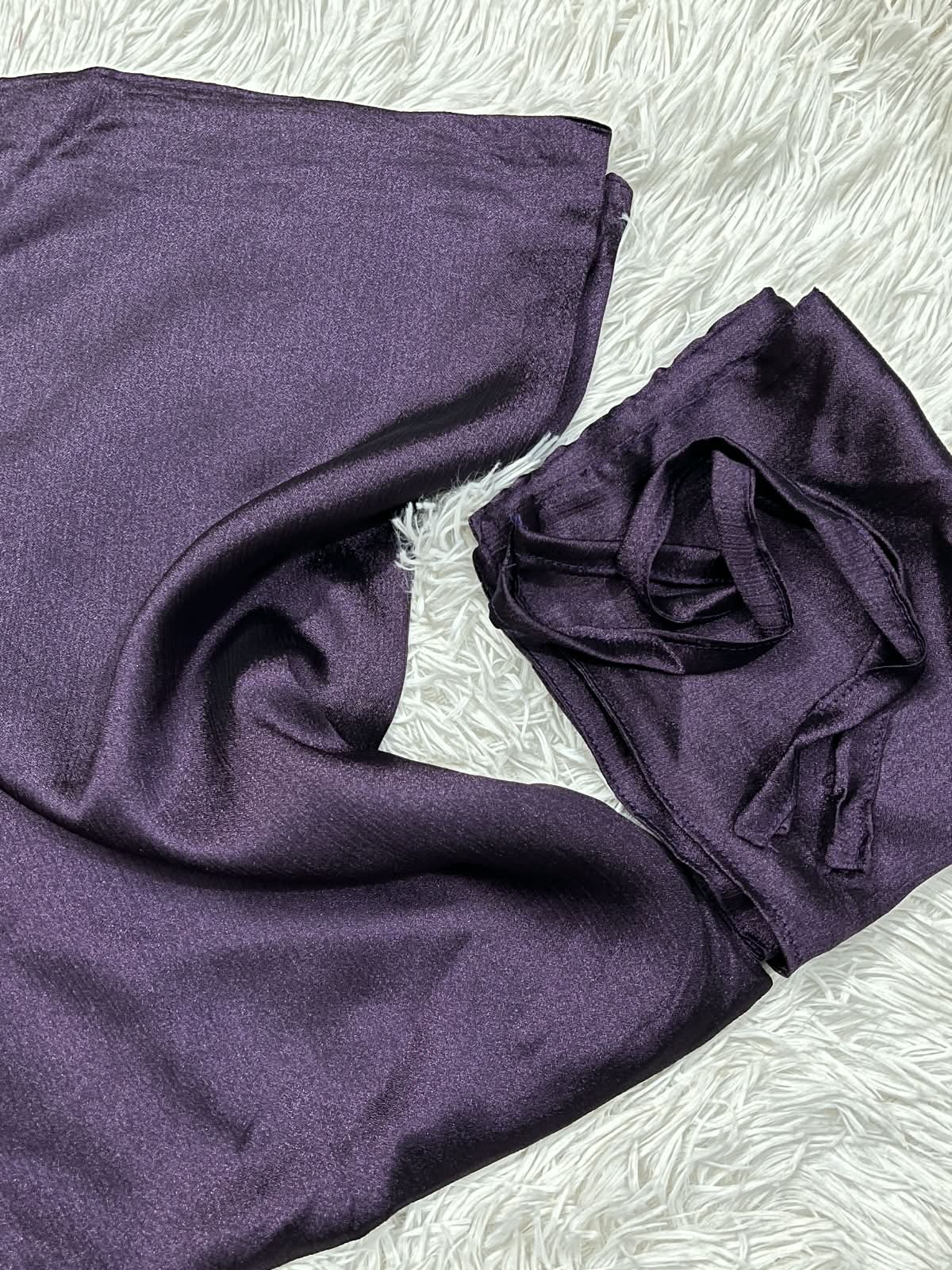 SILK HIJAB WITH NIQAB SET
