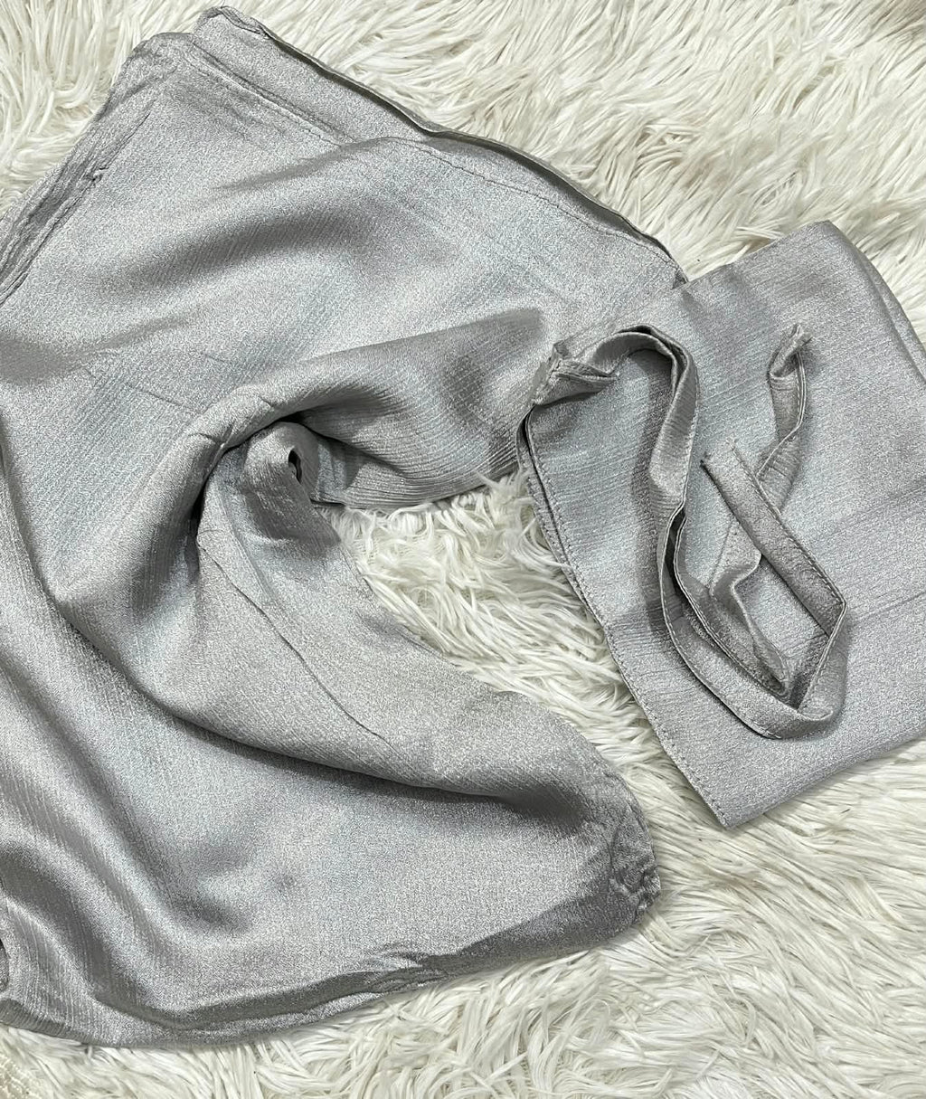 SILK HIJAB WITH NIQAB SET