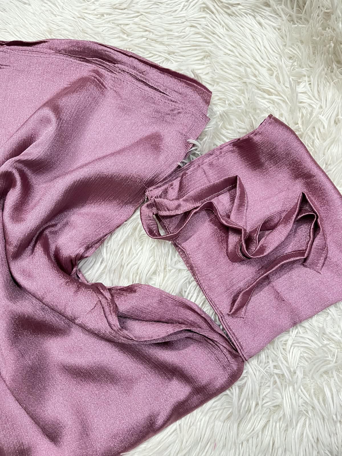 SILK HIJAB WITH NIQAB SET