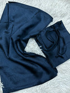 SILK HIJAB WITH NIQAB SET