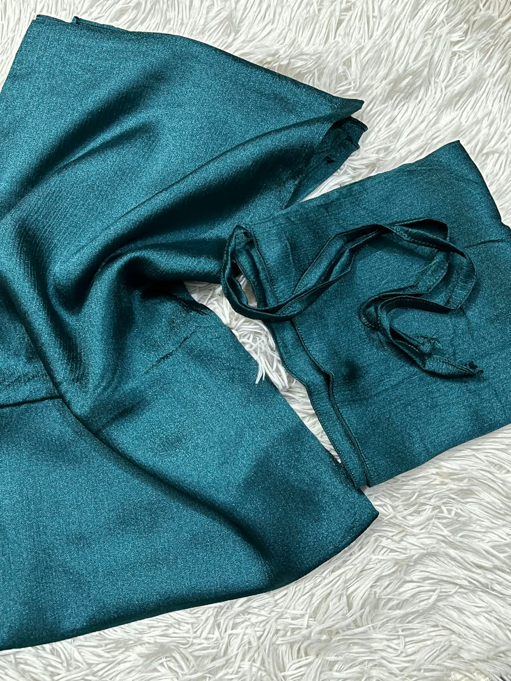 SILK HIJAB WITH NIQAB SET