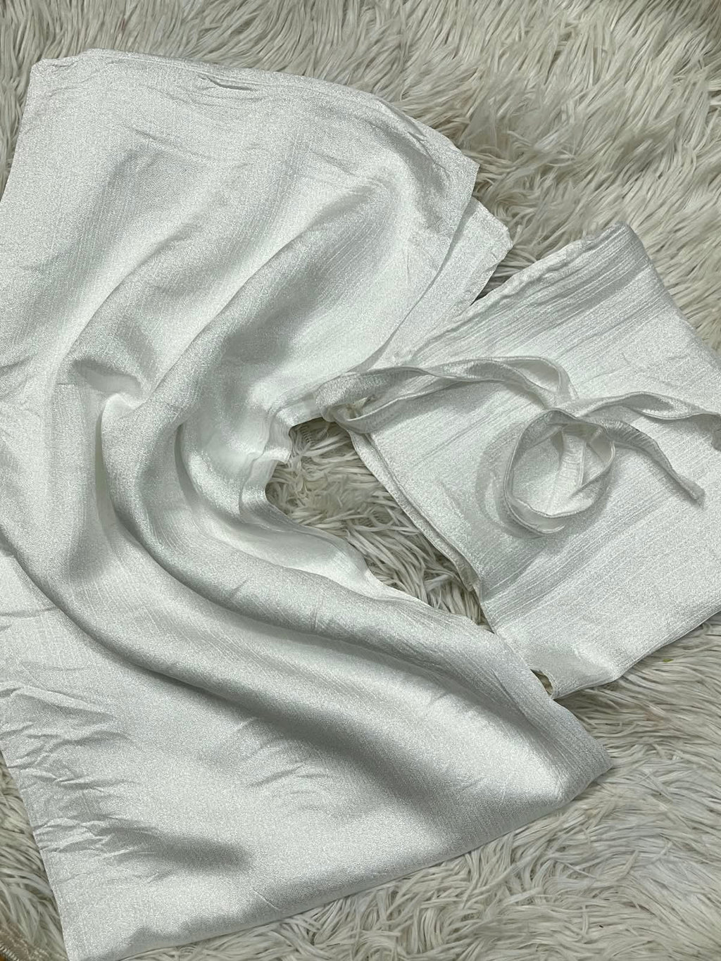 SILK HIJAB WITH NIQAB SET
