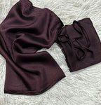 SILK HIJAB WITH NIQAB SET