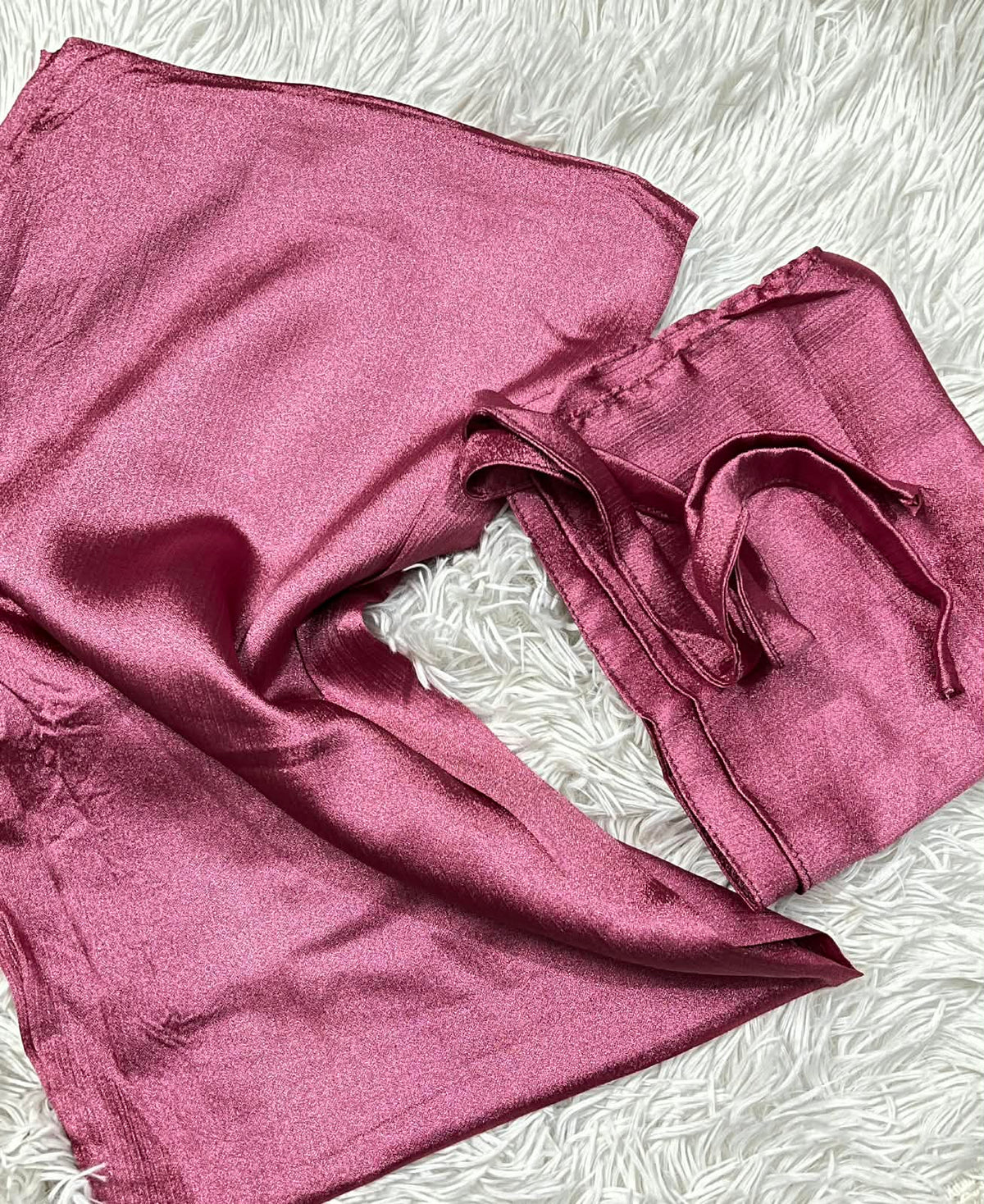 SILK HIJAB WITH NIQAB SET