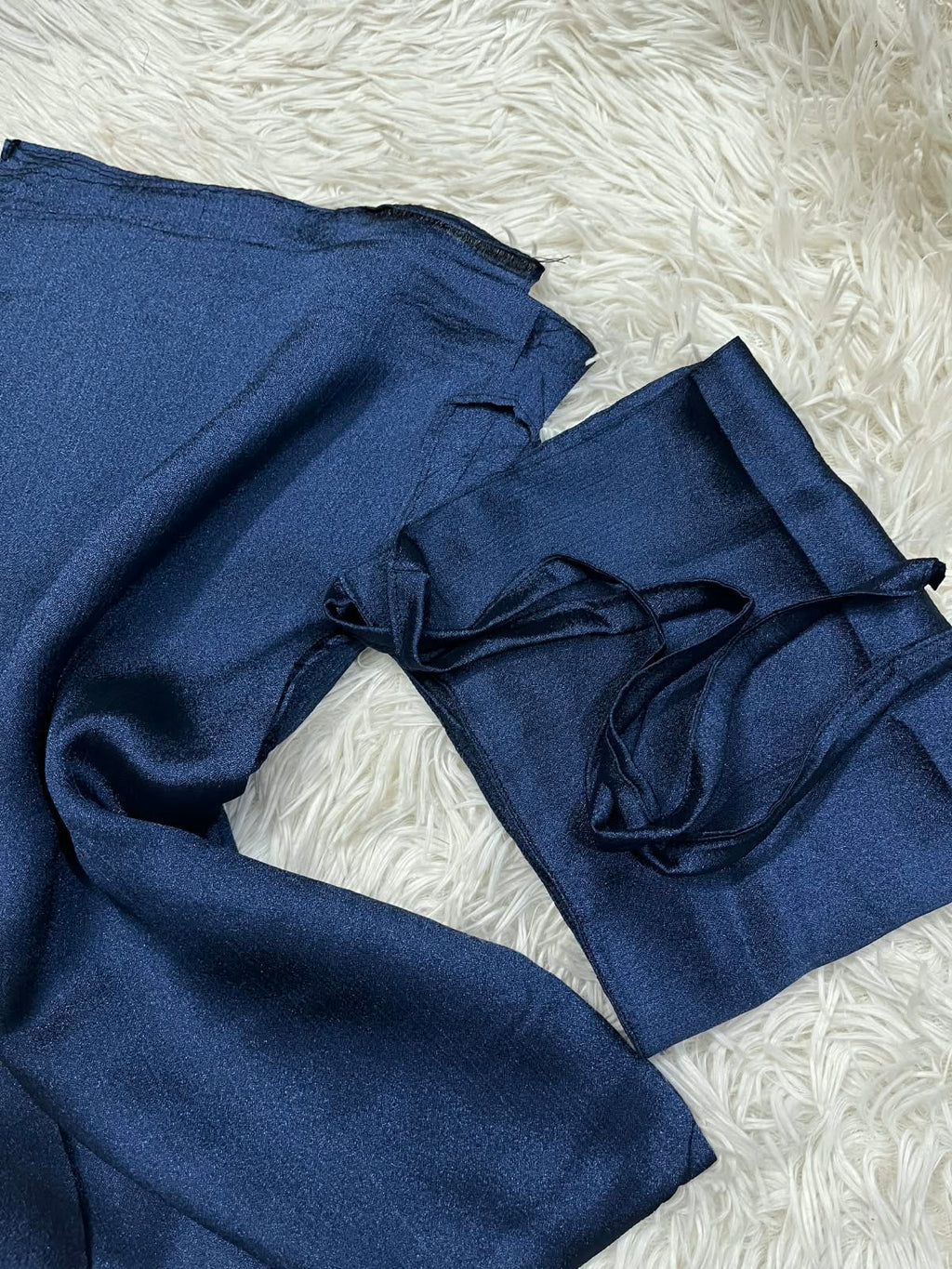 SILK HIJAB WITH NIQAB SET