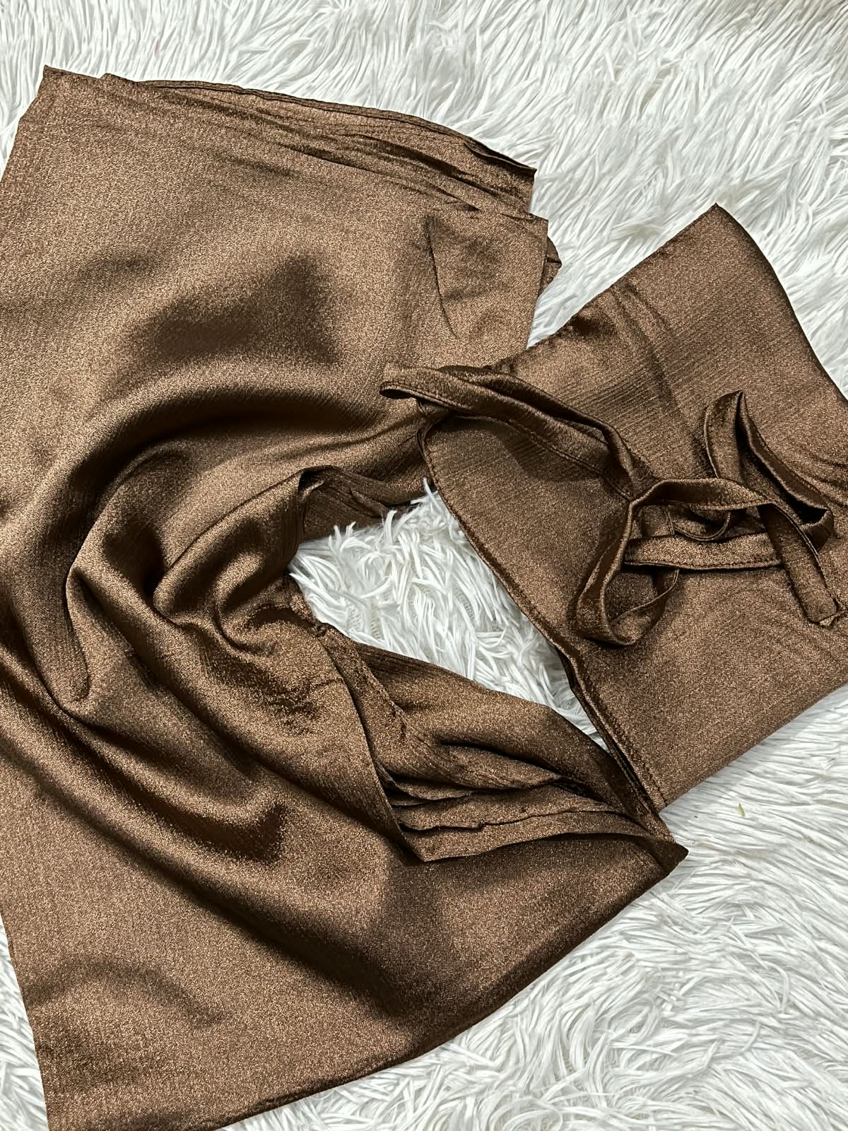 SILK HIJAB WITH NIQAB SET