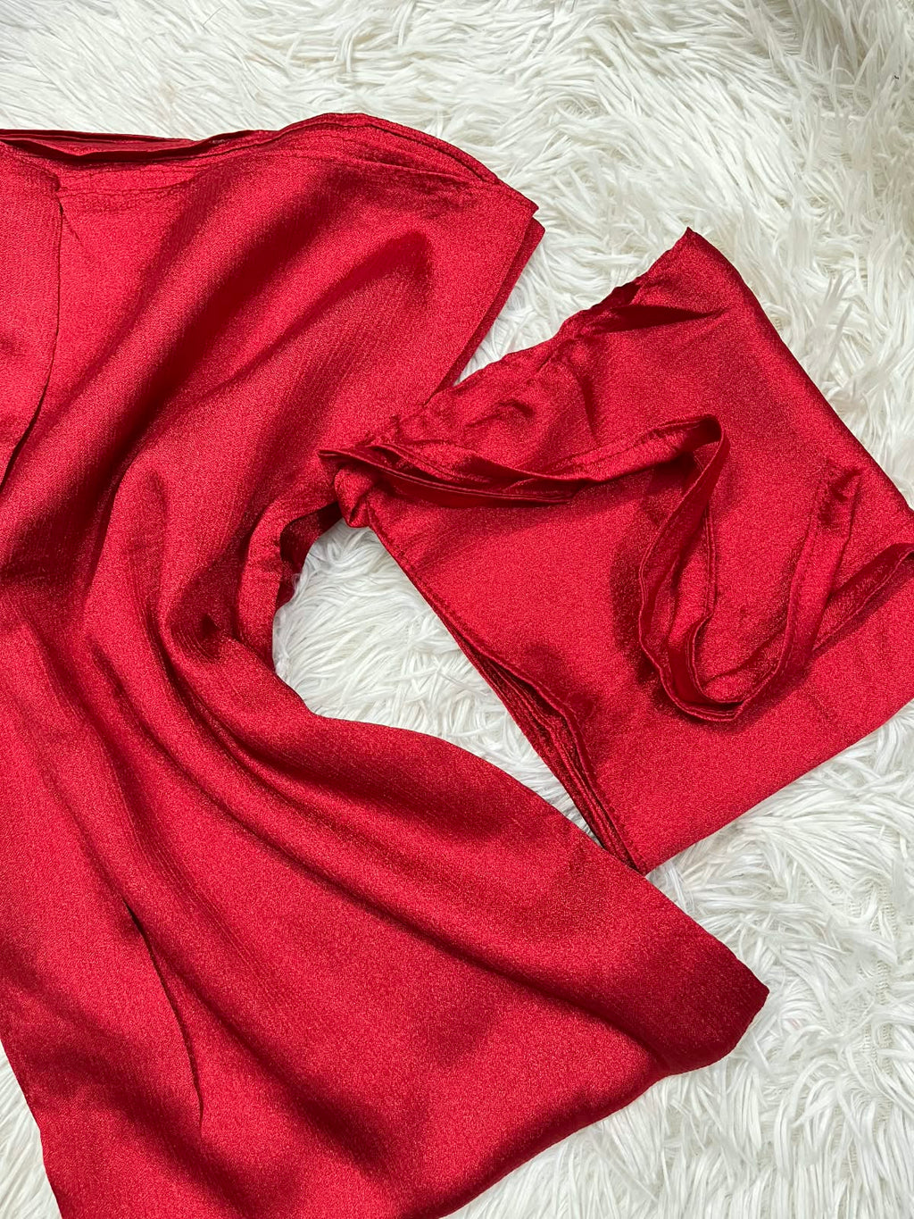 SILK HIJAB WITH NIQAB SET