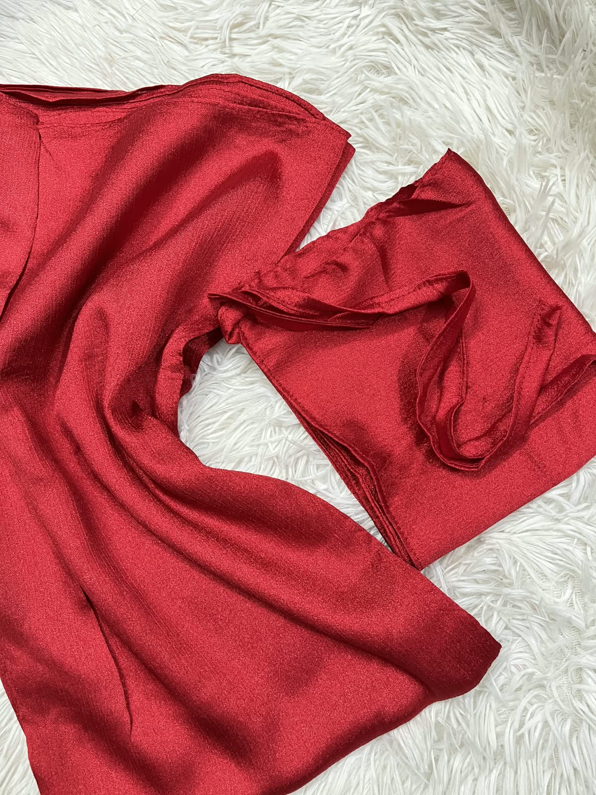 SILK HIJAB WITH NIQAB SET