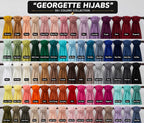 PACK OF 5 HIJABS WITH MATCHING NIQABS