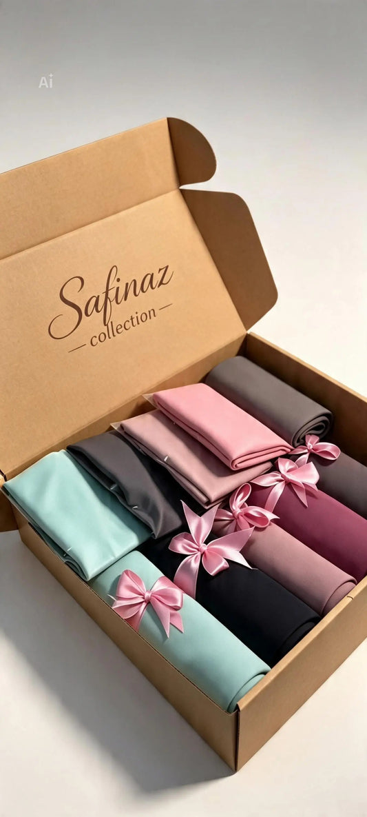 PACK OF 5 HIJABS WITH NIQABS