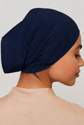 NAVY BLUE TUBE CAP