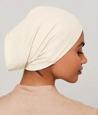 WHITE TUBE CAP