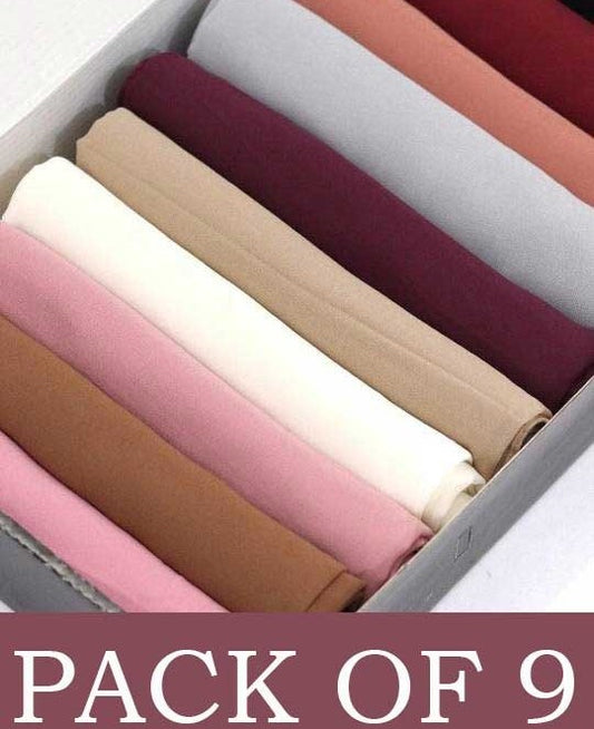 PACK OF 9 HIJABS