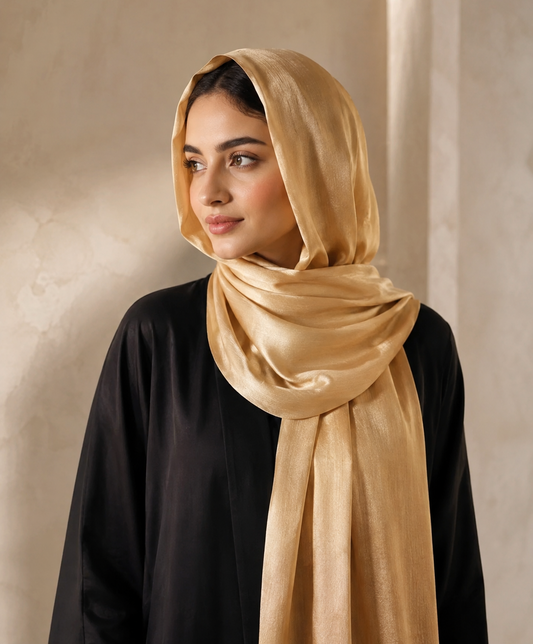 GOLD SILK HIJAB